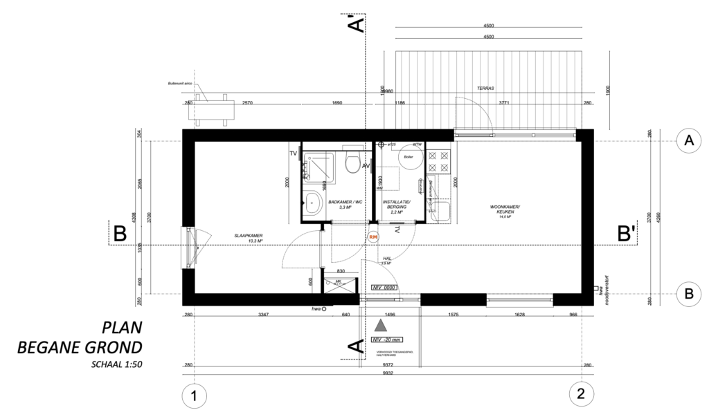 Plattegrond Vlinderhoven